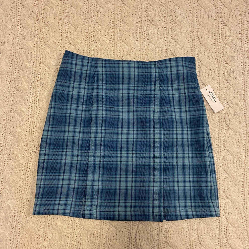 Plaid skirt